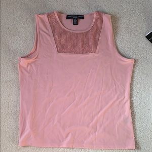 Josephine Chaus rose sleeveless shell